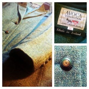 VTG Avoca Collection | Heathered Wool Blazer | XL